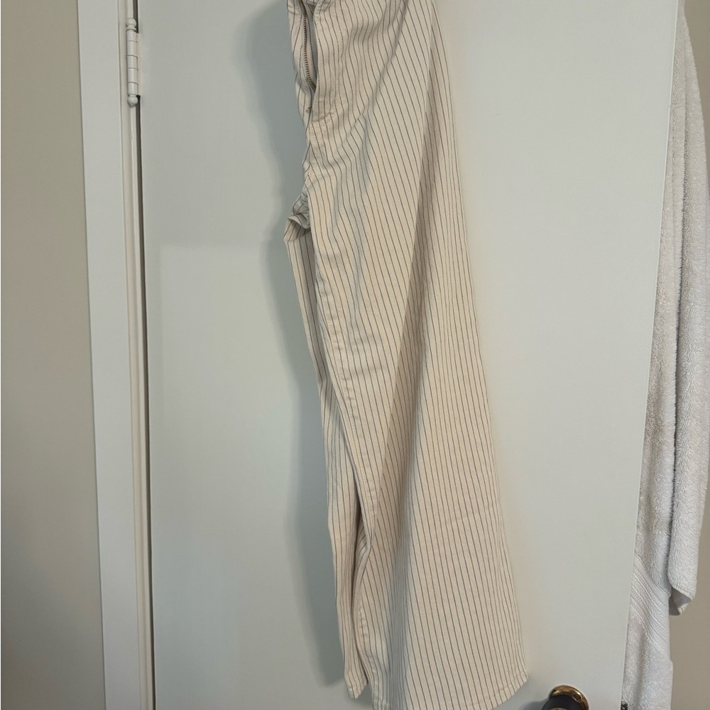 Universal Thread Beige Striped Chinos
